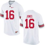 Men's Ohio State Buckeyes #16 Keandre Jones White Nike NCAA College Football Jersey February YEL7344JL